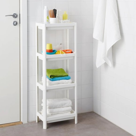 IKEA VESKEN Shelf unit, black - Picture 14 of 17